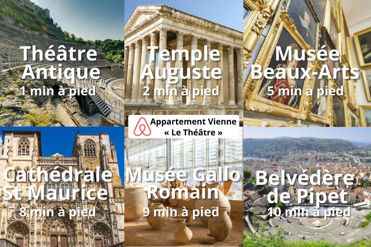 *Rare Vienne Historique Calme 1Min Theatre Antique Apartment