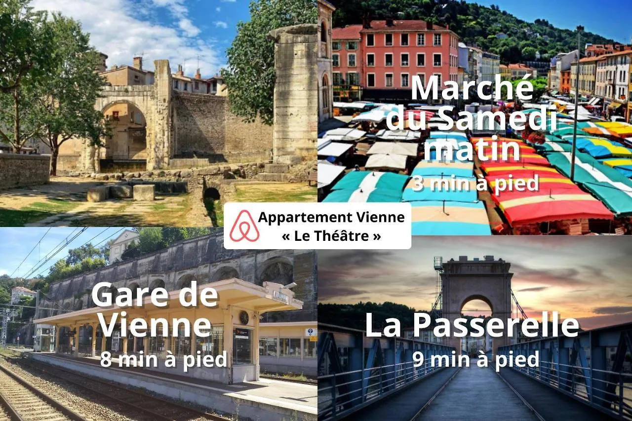 *Rare Vienne Historique Calme 1Min Theatre Antique Apartment